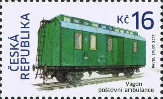 Pojazdy historyczne Pocztowy wagon kolejowy