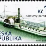 Historyczne środki transportu: parowiec Praga