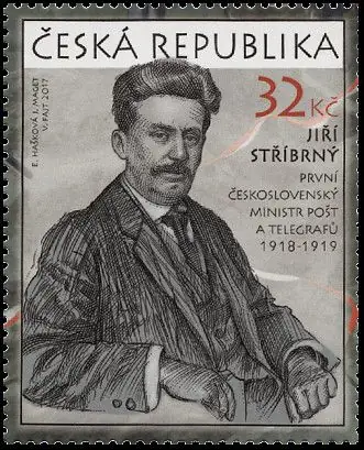 Historia czeskiej poczty - Jiří Stříbrný / Maxmilián Fatka