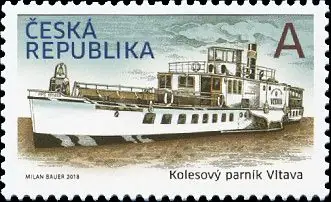 Historyczne pojazdy: Parowiec Wełtawa