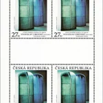 Sztuka - Stanisław Libienski (1921–2002): Odcisk dużego anioła I, II, 1998-99; kolekcja prywatna