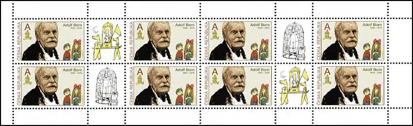 Czeska tradycja produkcji znaczków - Adolf Born (1930 - 2016)
