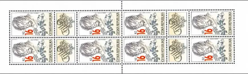 Czeska tradycja produkcji znaczków - Oldřich Pošmurný (1942-2010)