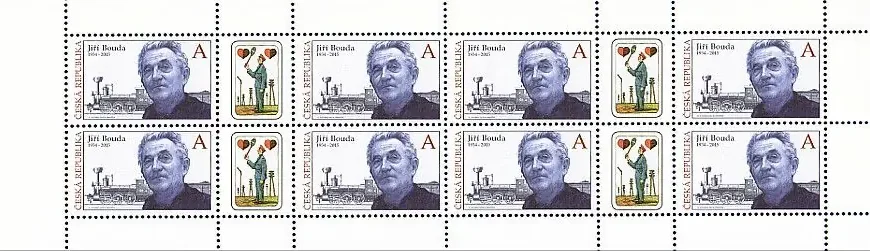 Czeska tradycja produkcji znaczków - Jiří Bouda (1934-2015)