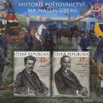 Historia czeskiej poczty - Jiří Stříbrný / Maxmilián Fatka