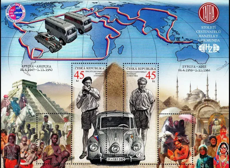 Sto lat Jiří Hanzelki i Miroslava Zikmunda