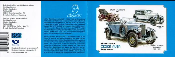 Václav Zapadlík - Samochody Czechy - Skoda