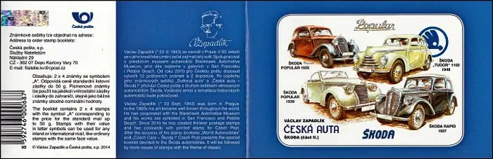 Václav Zapadlík - Samochody Czechy - Skoda