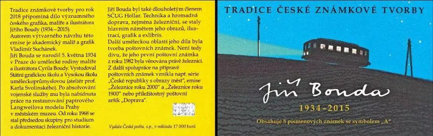Czeska tradycja produkcji znaczków - Jiří Bouda (1934-2015)