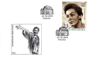 Czeskie aktorki i aktorzy Dana Medřická (11. 7. 1920 - 21. 1. 1983)