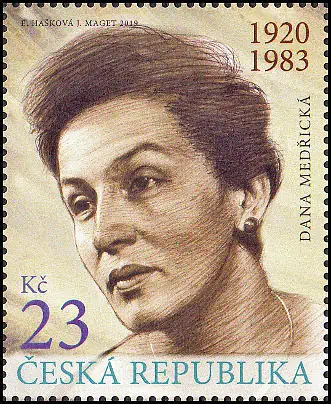 Czeskie aktorki i aktorzy Dana Medřická (11. 7. 1920 - 21. 1. 1983)