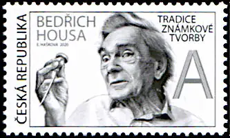 Czeska tradycja produkcji znaczków - Bedřich Housa (1926 - 2020)