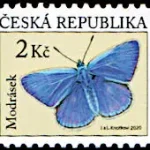 Znaczki obiegowe – Motyle