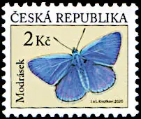 Znaczki obiegowe – Motyle