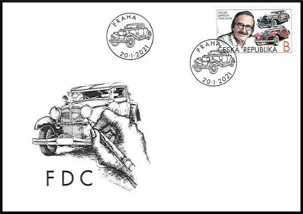 Czeska tradycja produkcji znaczków - Václav Zapadlík (1943 - 2018)