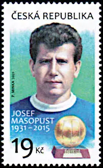 Osobistości Josef Masopust (1931 - 2015), piłkarz, trener