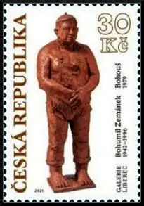 Dzieła sztuki na znaczkach pocztowych: Bohumil Zemánek