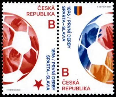 Pierwsze derby AC Sparta - SK Slavia