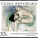 Sztuka: Akt autorstwa Františka Ronovskégo (1929-2006)
