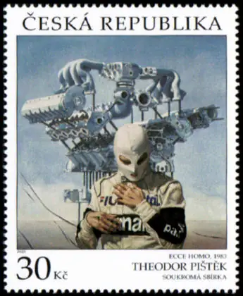 Sztuka - Theodor Pištěk ECCE HOMO, 1983, zbiory prywatne
