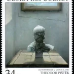 Sztuka - Theodor Pištěk Autoportret W oknie, 1981, Galeria Collett