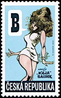 Postać Muriel autorstwa Káji Saudek