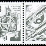 Tradycja produkcji czeskich znaczków: wklęsły nadruk z płaskich płyt - WAITE