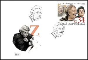 Czescy aktorzy i aktorki Stella Zázvorková