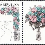 Znaczek ślubny - znaczek z dodatkowymi przywieszkami do personalizacji
