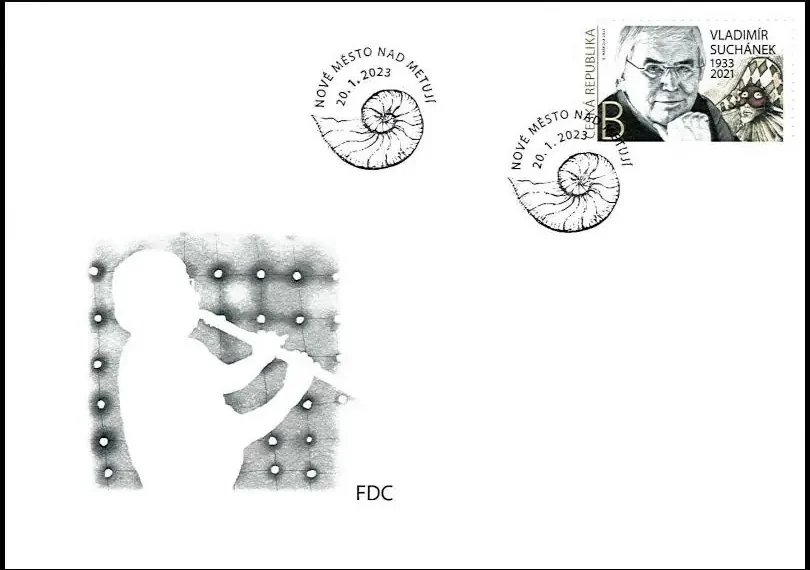 Czeska tradycja produkcji znaczków - Vladimír Suchánek (1933 - 2021)
