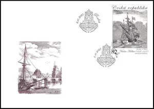 Sztuka - Václav Hollar (1607-1677) - Ryciny okrętowe