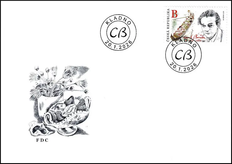 Czeska tradycja produkcji znaczków - Cyril Bouda (1901 - 1984)