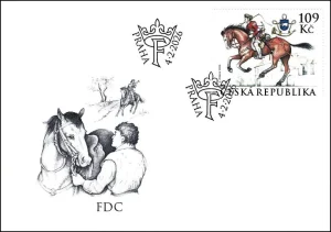 Pierwszy szlak pocztowy na ziemiach czeskich