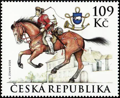 Pierwszy szlak pocztowy na ziemiach czeskich