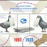 30 lat Poczty Czeskiej i Poczty Słowackiej