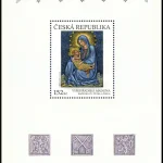 Sztuka: Madonna Wyszehradzka - gotycki obraz z XIV wieku