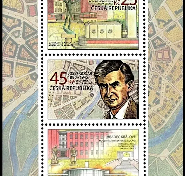 Josef Gočár + architektura miasta Hradec Králové