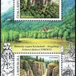 Piękno naszego kraju: Zamek Jezeří Wąwóz Wolf Pits