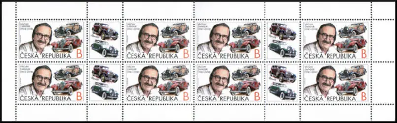 Czeska tradycja produkcji znaczków - Václav Zapadlík (1943 - 2018)