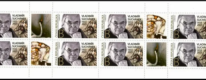 Czeska tradycja produkcji znaczków - Vladimír Suchánek (1933 - 2021)