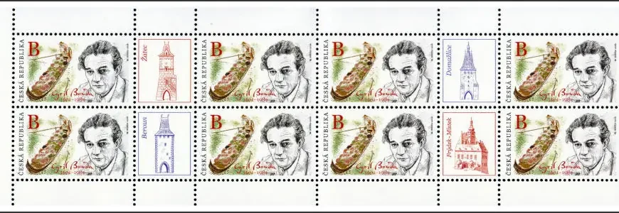 Czeska tradycja produkcji znaczków - Cyril Bouda (1901 - 1984)