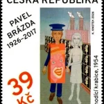 Sztuka - Dzieła sztuki na znaczkach pocztowych: Pavel Brázda